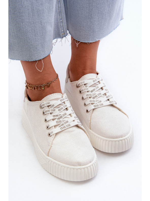 BIG STAR SHOES Sneakers donna MEMORY FOAM SYSTEM BIG STAR Bianco