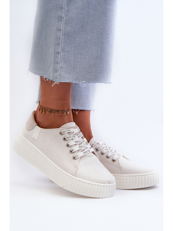 BIG STAR SHOES Sneakers donna MEMORY FOAM SYSTEM BIG STAR Bianco