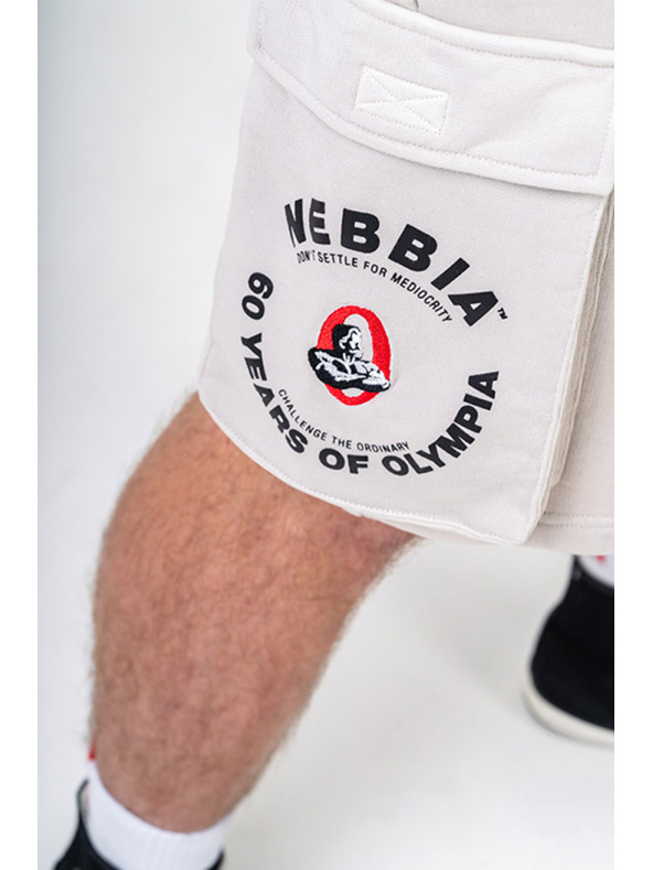 Nebbia Pantaloncini cargo lavati LEGACY 787 M, grigio chiaro