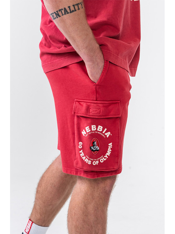 Nebbia Pantaloncini cargo lavati LEGACY 787 M, grigio chiaro