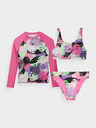 4F Costume da bagno a tre pezzi per bambina 4F - multicolore