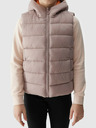 4F Gilet da bambina in piuma sintetica 4F - beige