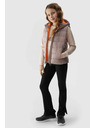 4F Gilet da bambina in piuma sintetica 4F - beige