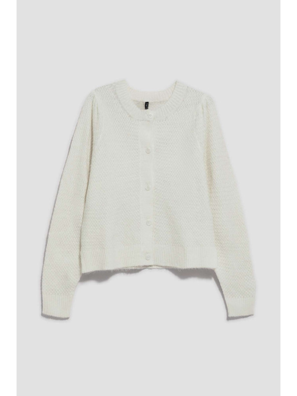 Moodo Cardigan bianco da donna Moodo