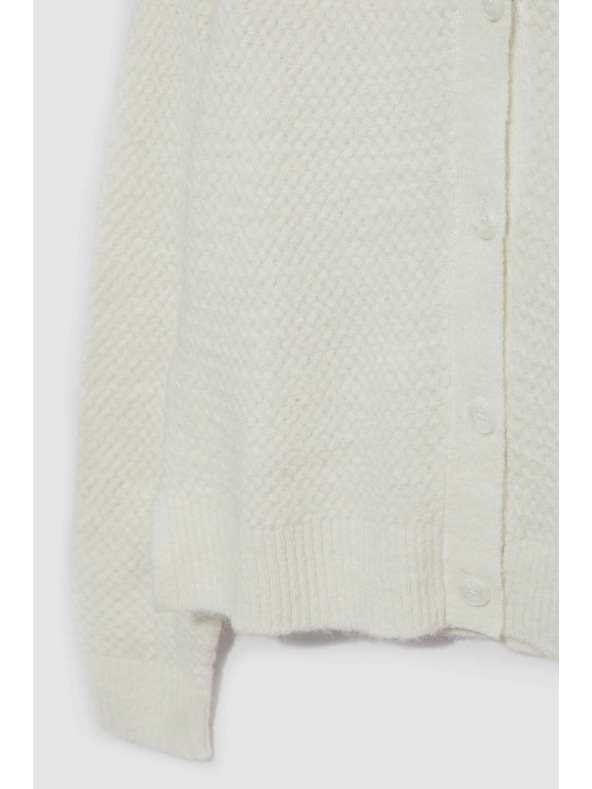 Moodo Cardigan bianco da donna Moodo