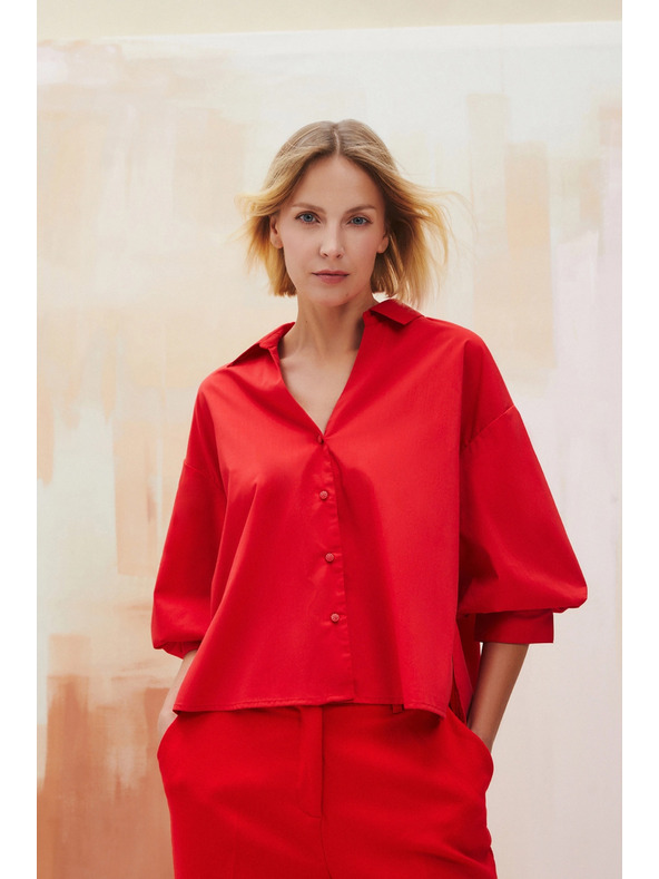 Moodo Camicia rossa da donna Moodo