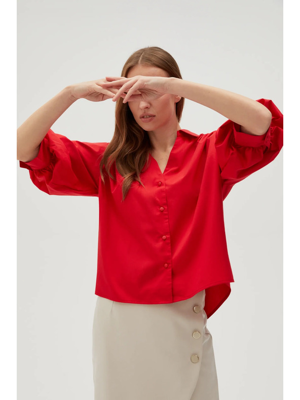 Moodo Camicia rossa da donna Moodo