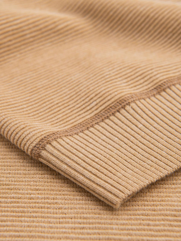 Ombre Clothing Maglia RELAXED FIT da uomo con motivo beige Abbigliamento Ombre