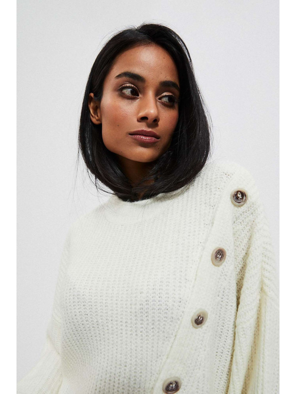 Moodo Maglione bianco da donna Moodo