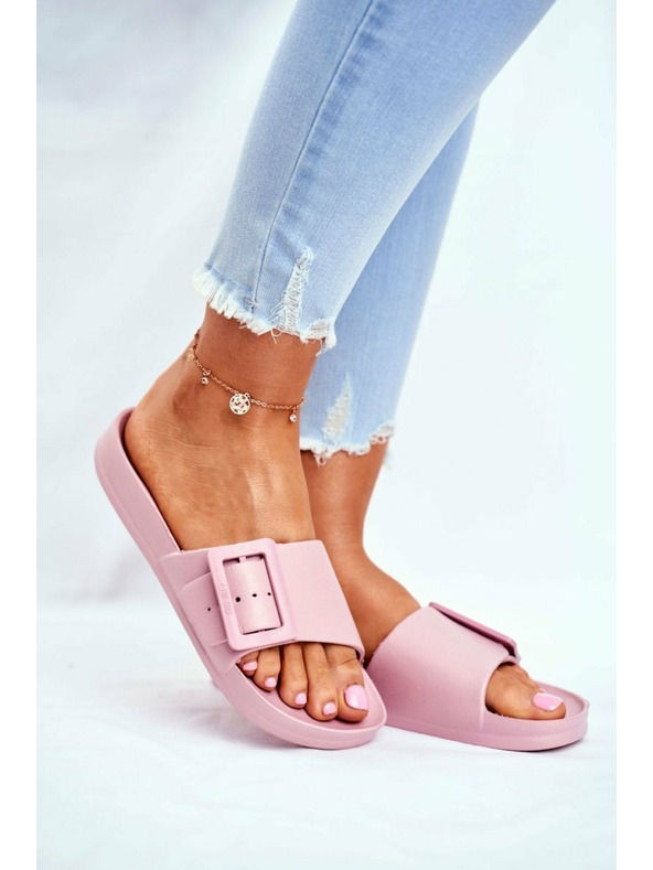 BIG STAR SHOES Pantofole eleganti Big Star da donna - rosa