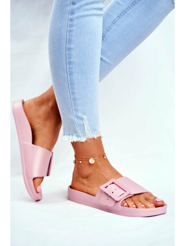 BIG STAR SHOES Pantofole eleganti Big Star da donna - rosa