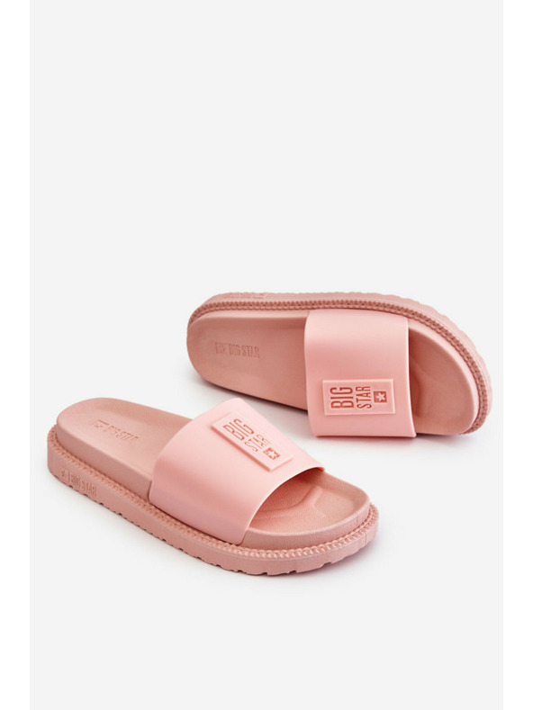 BIG STAR SHOES Pantofole Big Star da donna rosa chiaro