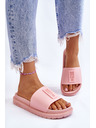 BIG STAR SHOES Pantofole Big Star da donna rosa chiaro