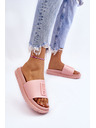 BIG STAR SHOES Pantofole Big Star da donna rosa chiaro