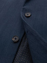Ombre Clothing Blazer elegante da uomo in misto lana blu navy di Ombre Clothing