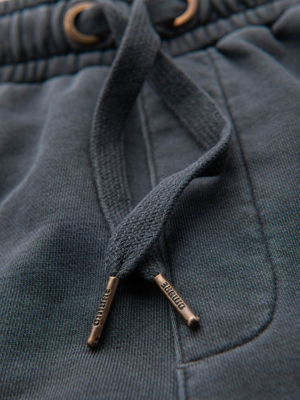 Ombre Clothing Pantaloncini da ginnastica da uomo in cotone BASIC grigio Ombre Clothing