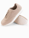 Ombre Clothing Scarpe monocromatiche da uomo in stile streetwear Ombre Clothing