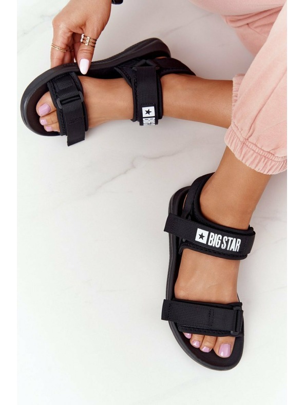 BIG STAR SHOES Sandali sportivi donna Big Star - nero