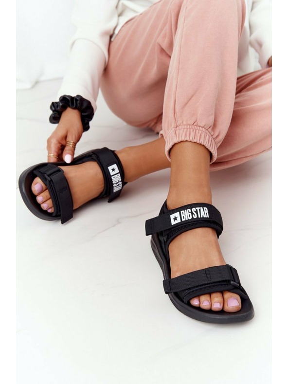 BIG STAR SHOES Sandali sportivi donna Big Star - nero
