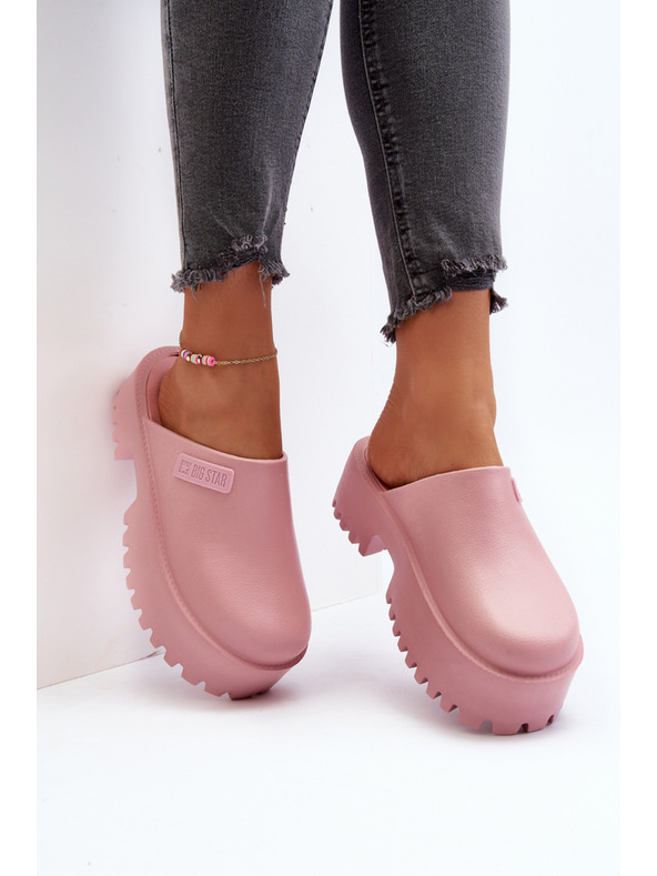 BIG STAR SHOES Ciabatte da donna con suola solida Big Star Rosa