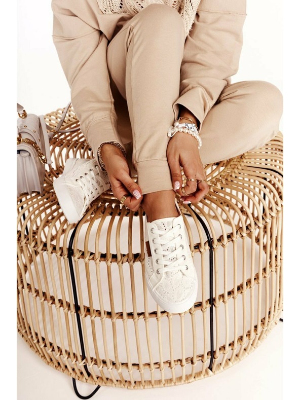 BIG STAR SHOES Sneakers moda donna Big Star - Bianco