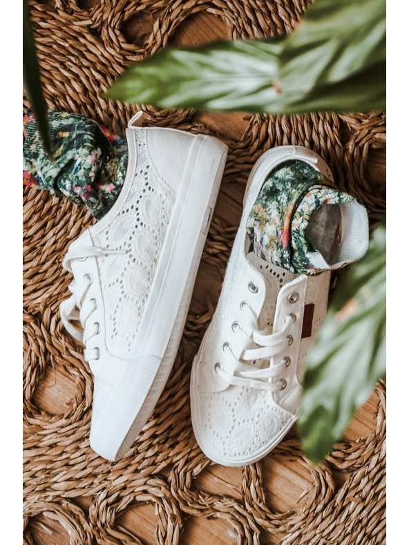 BIG STAR SHOES Sneakers moda donna Big Star - Bianco