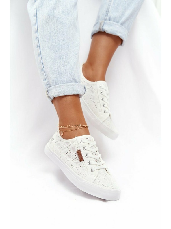 BIG STAR SHOES Sneakers moda donna Big Star - Bianco