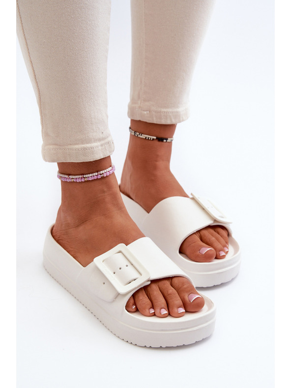 BIG STAR SHOES Pantofole da donna con plateau e fibbia Big Star