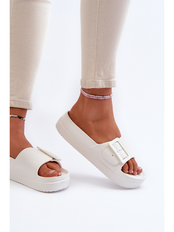 BIG STAR SHOES Pantofole da donna con plateau e fibbia Big Star