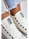 BIG STAR SHOES Scarpe da ginnastica alte Big Star da donna - Bianco
