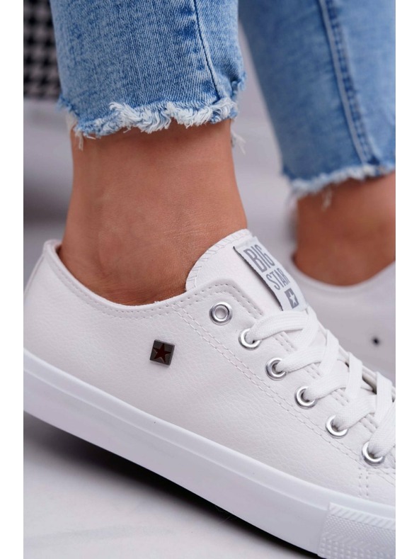 BIG STAR SHOES Scarpe da ginnastica classiche Big Star da donna - Bianco