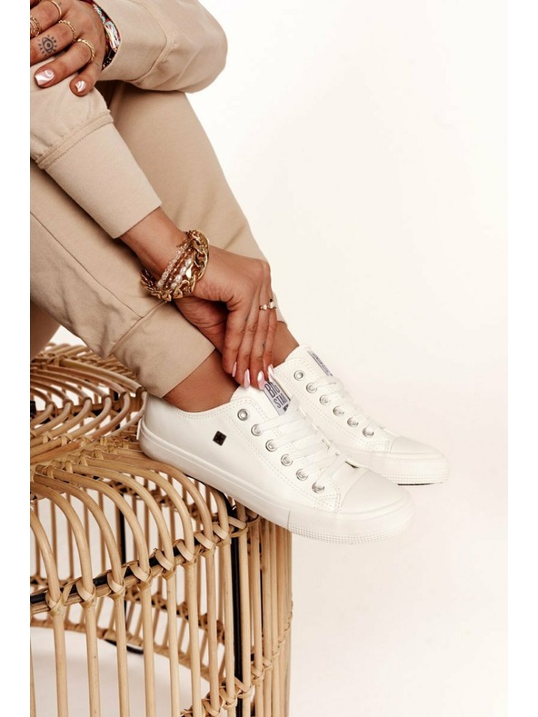 BIG STAR SHOES Scarpe da ginnastica classiche Big Star da donna - Bianco