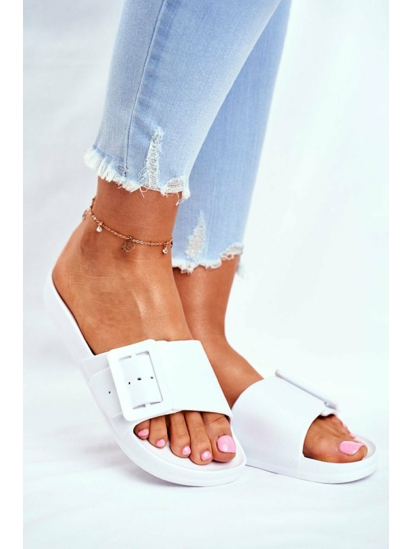 BIG STAR SHOES Pantofole eleganti Big Star da donna - Bianco Taglia: