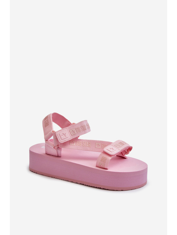 BIG STAR SHOES Sandali da donna con plateau Big Star Rosa