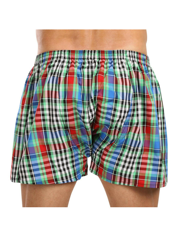 Styx Set di tre pantaloncini oversize da uomo Styx classic rubber multicolore