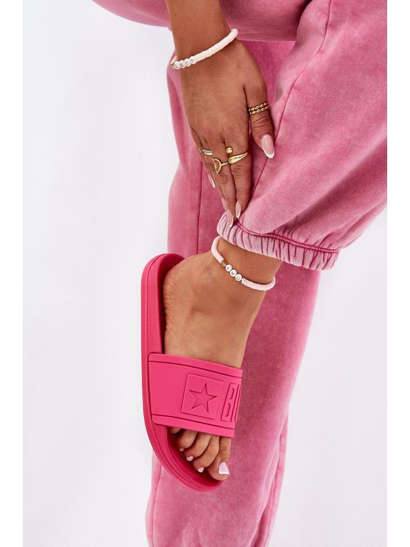 BIG STAR SHOES Pantofole moda donna Big Star rosa