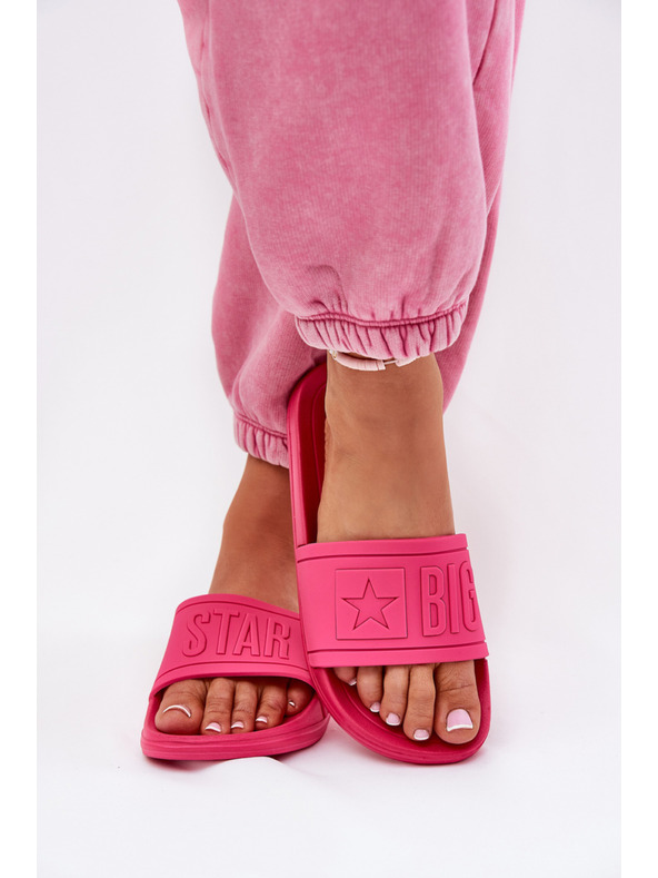 BIG STAR SHOES Pantofole moda donna Big Star rosa