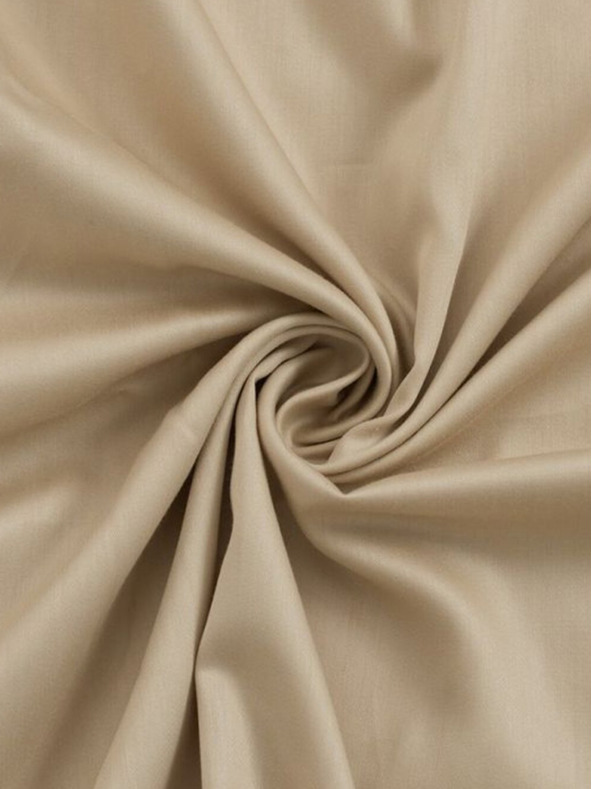 Kvalitex Lenzuolo in raso LUXURY COLLECTION 220x200cm beige