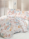 Kvalitex Set di biancheria da letto in raso extended Luxury Collection 140x220, 70x90cm Coral garden Kvalitex