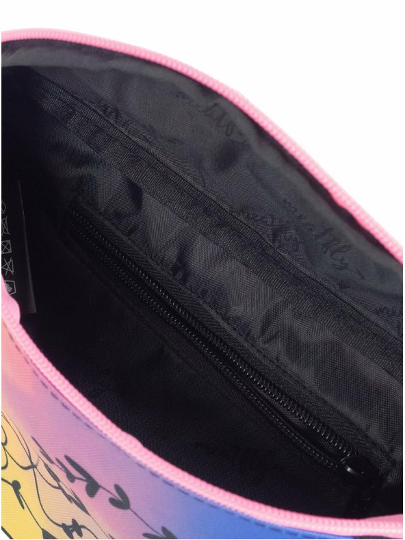 Meatfly Meatfly waist bag X Pura Vida Taya Peach Flowers | Pink | Volume 2.5 L