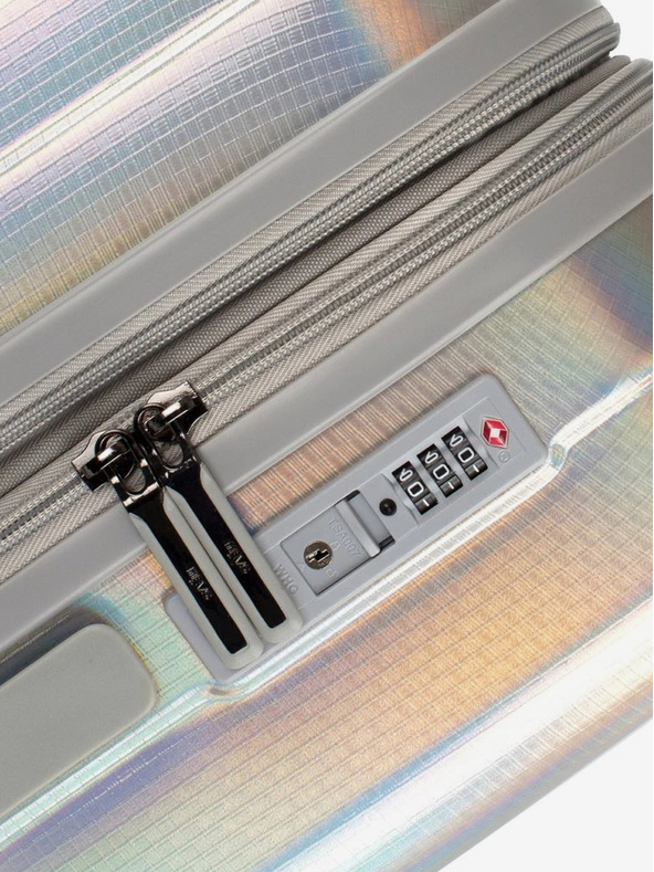 Heys Travel suitcase in silver color Heys Astro M