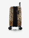 Heys Set of three patterned travel suitcases in brown color Heys Brown Leopard S,M,L