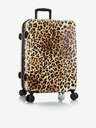 Heys Black-brown patterned travel suitcase Heys Brown Leopard M