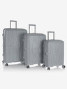 Heys Set of three travel suitcases in grey color Heys Airlite S,M,L