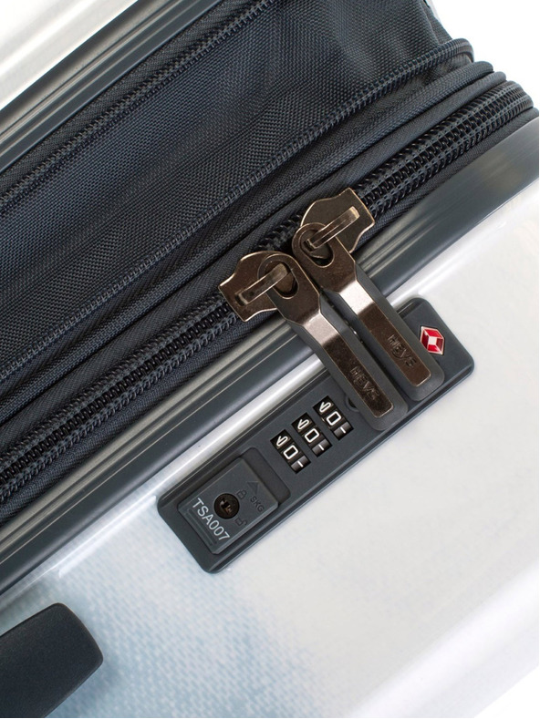 Heys Set of three blue travel suitcases Heys Tie-Dye Blue S,M,L