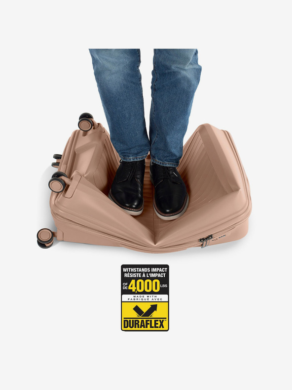 Heys Set of three travel suitcases in beige Heys Airlite S,M,L Nude