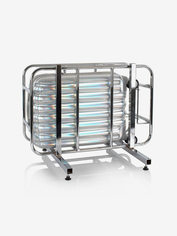 Heys Set of travel suitcases in silver Heys Astro S,M,L