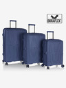 Heys Set of three travel suitcases in blue Heys Airlite S,M,L Blue