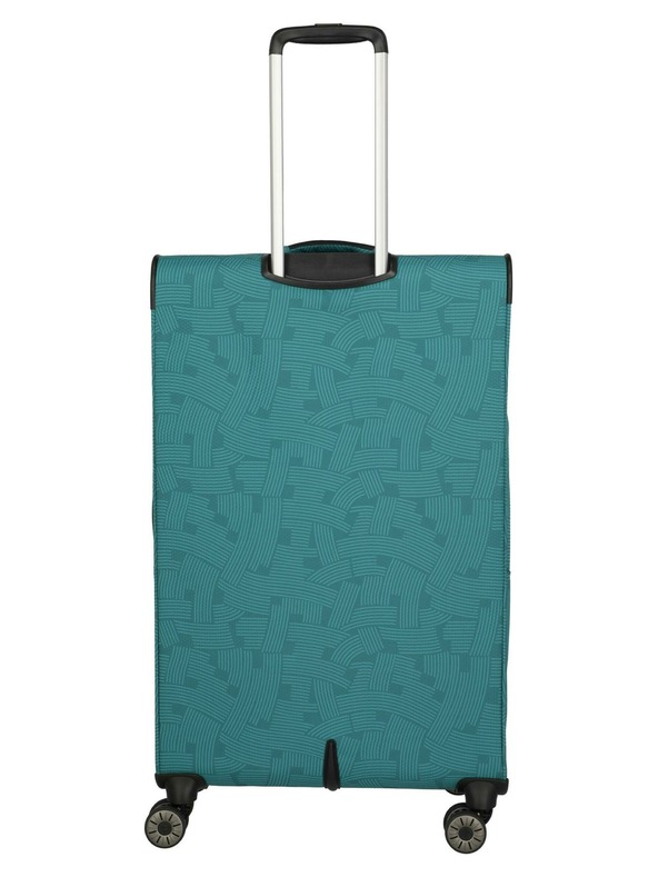 Travelite Travel suitcase Travelite Skaii 4w L Print Petrol