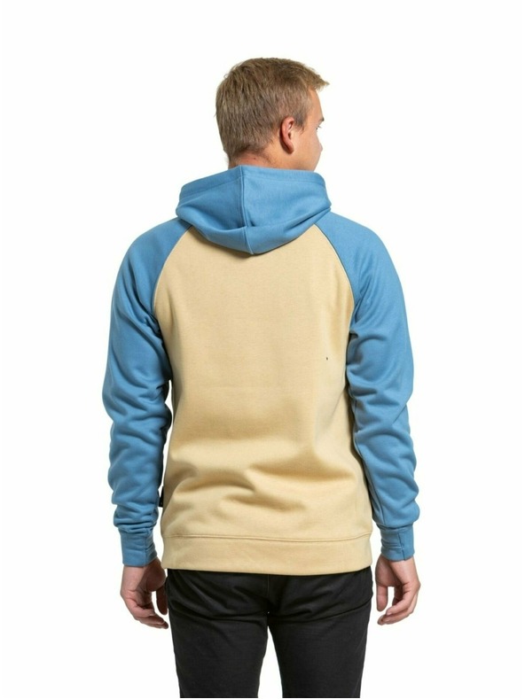 Meatfly Meatfly felpa tecnica maschile Gravel Marrone chiaro